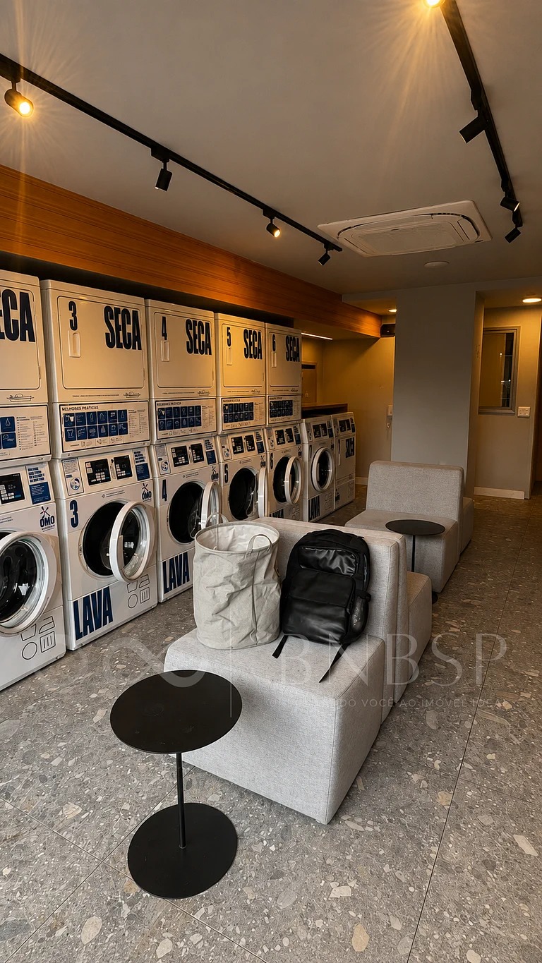 Apartamento Jardim Paulista — Lavanderia pay-per-use